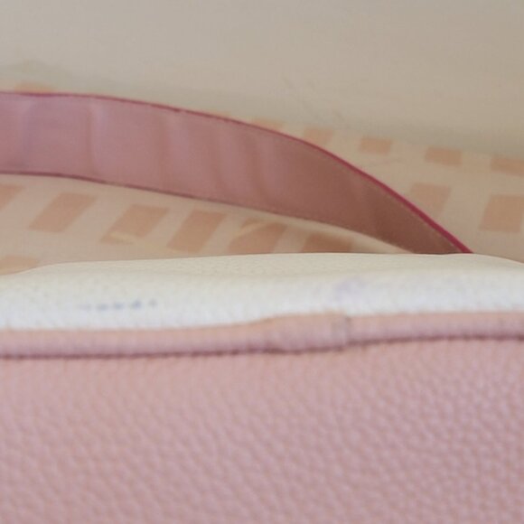 FIND KAPOOR Pingo Bag Vegan Pebble Leather 2tone Pink Crossbody - Picture 16 of 16